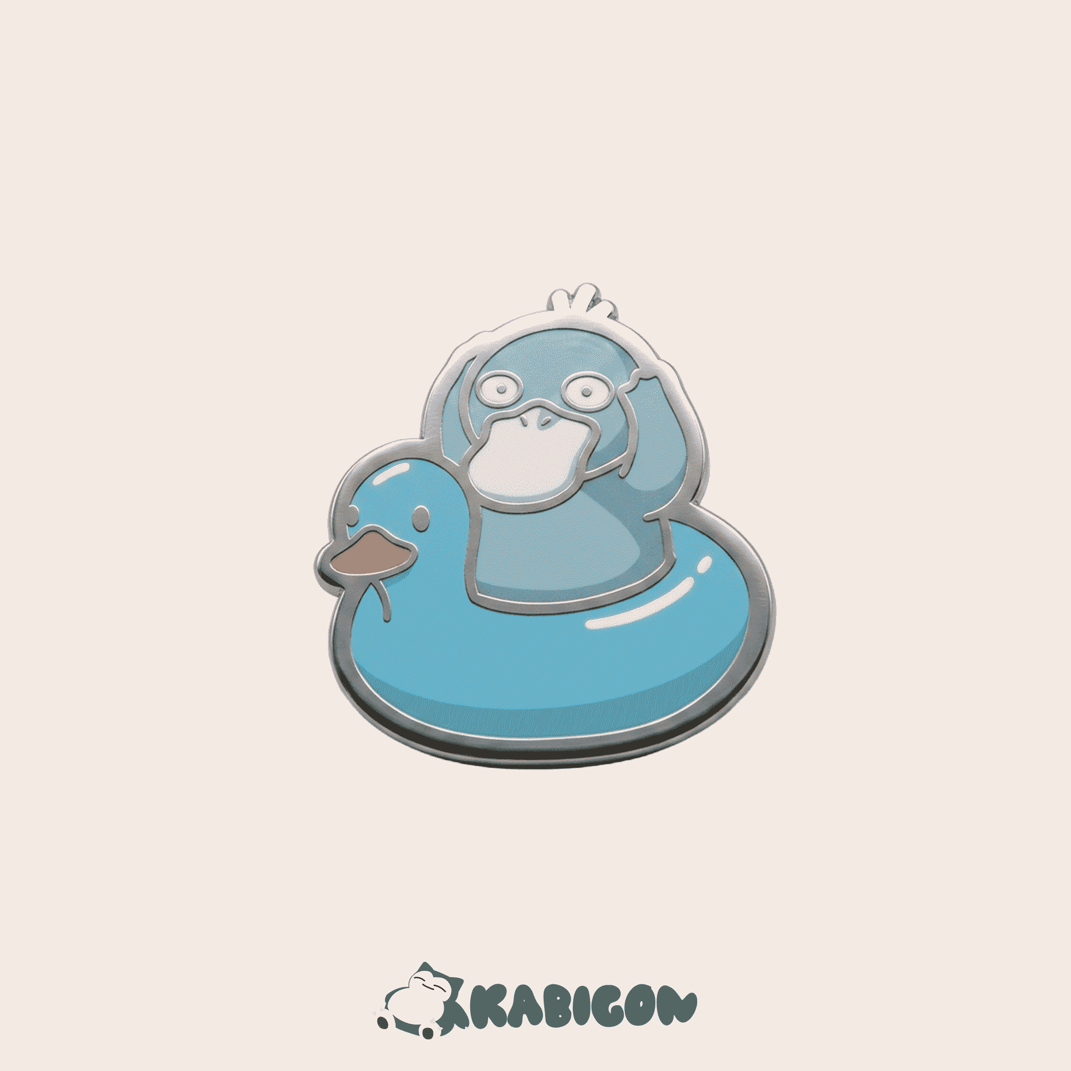 psyduck floatie pin psyduck floatie pin